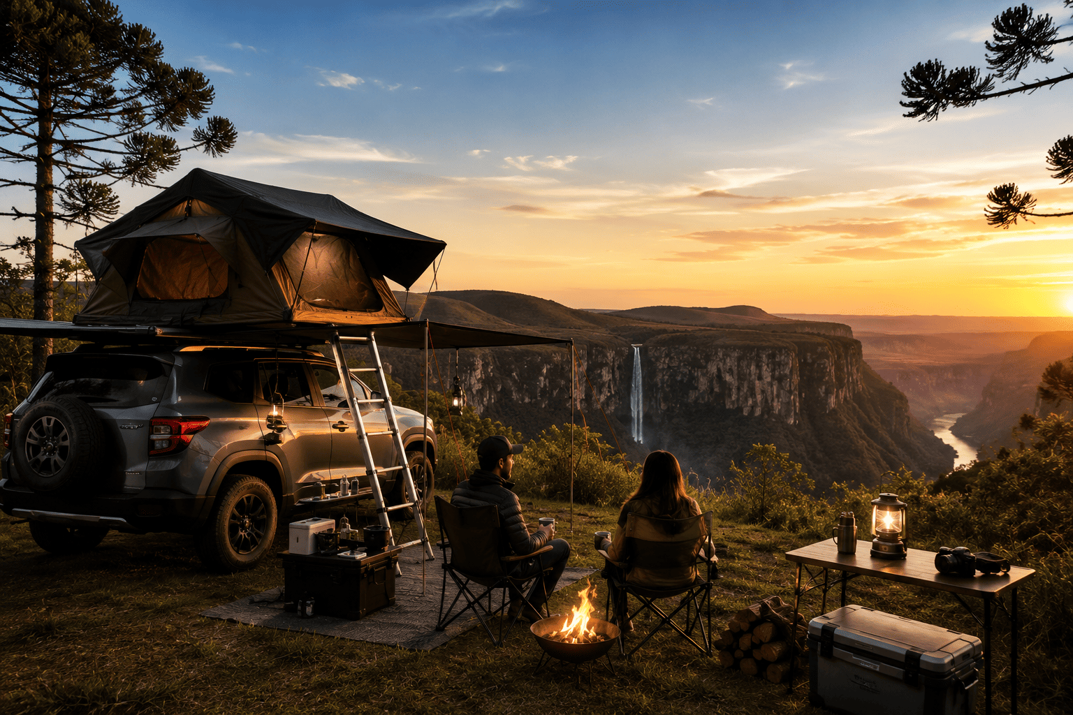 5 lugares incríveis para acampar no Paraná